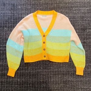 multicolor sweater/cardigan
